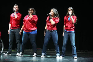 Glee Cast at Madison Square Garden